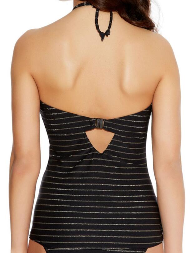 3690 Freya Rock The Beach Bandeau Tankini Top - 3690 Black Gold