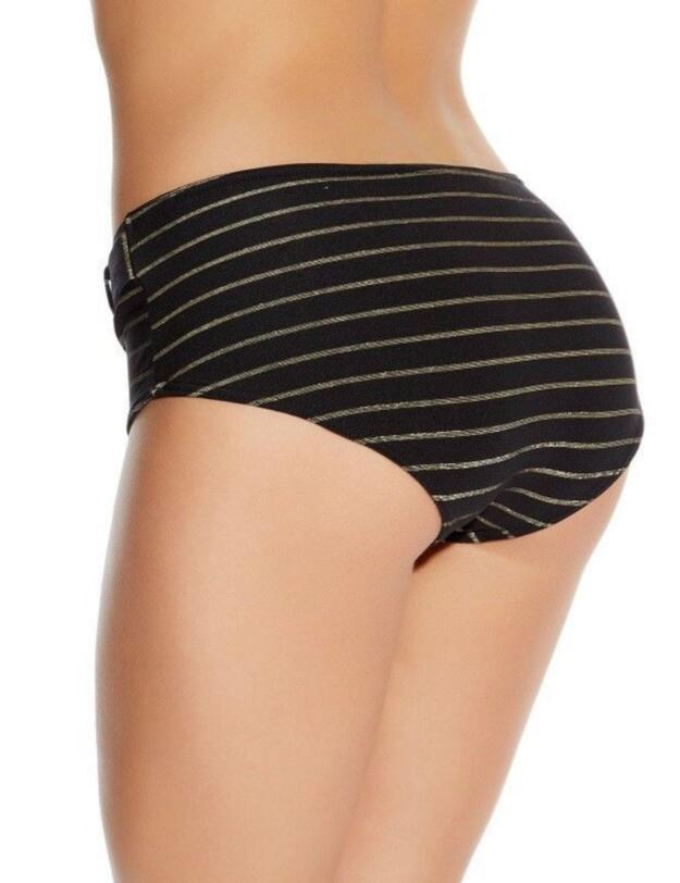 3688 Freya Rock The Beach Bikini Hipster Short - 3688 Black Gold