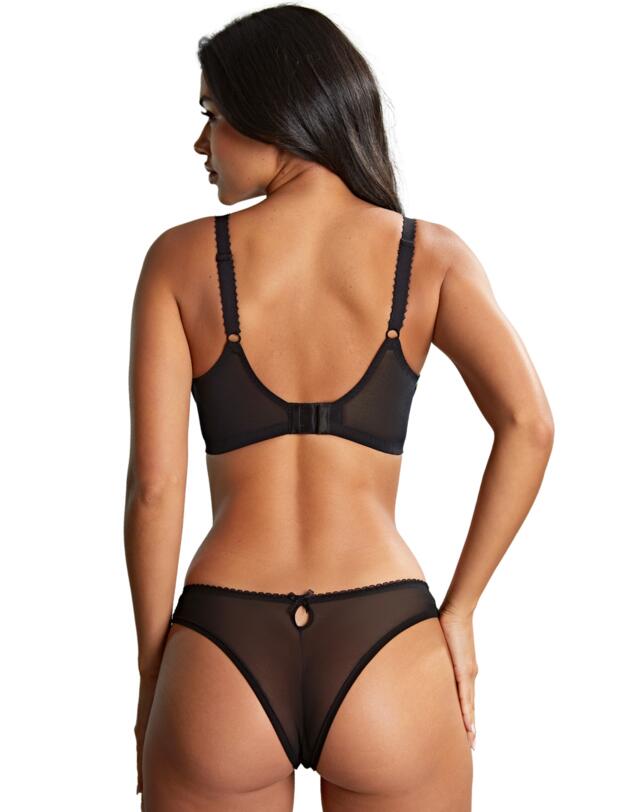 10976 Panache Meadow Plunge Bra  - 10976 Black 