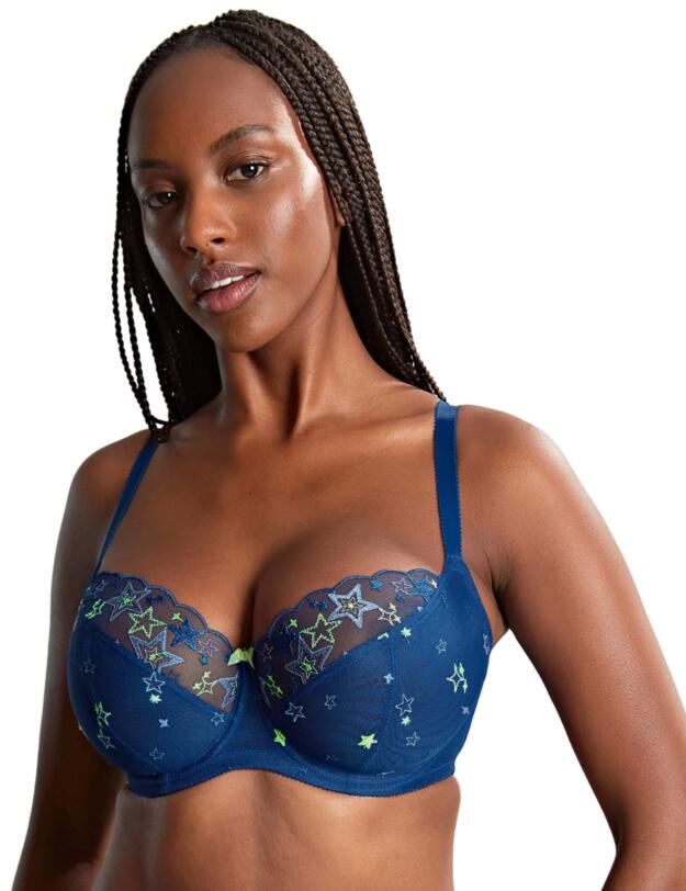 Panache Blossom Balcony Bra Celeste