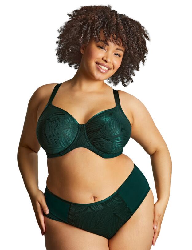 Sculptresse by Panache Illuminate Deep Brief Dark Green