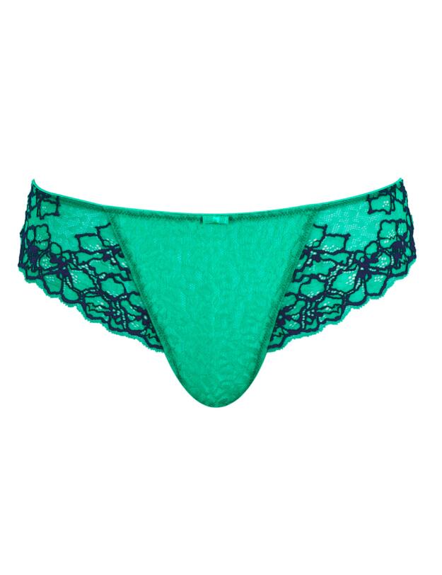Panache Envy Brazilian Brief Emerald Leopard
