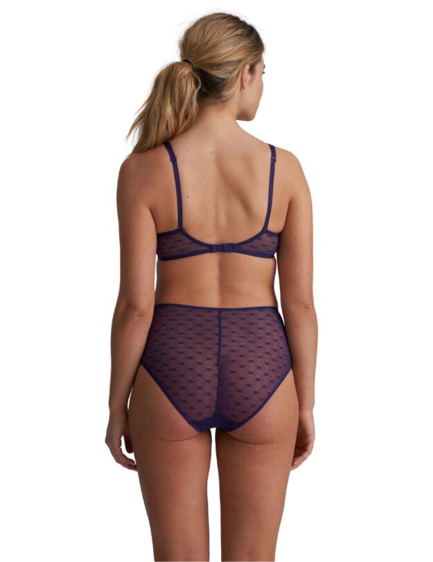 Marie Jo Tulio Half Padded Plunge Bra Majestic Purple