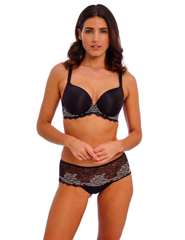 Wacoal Lace Perfection Contour Bra Black/Ivory