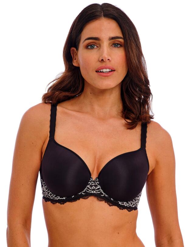 Wacoal Lace Perfection Contour Bra Black/Ivory