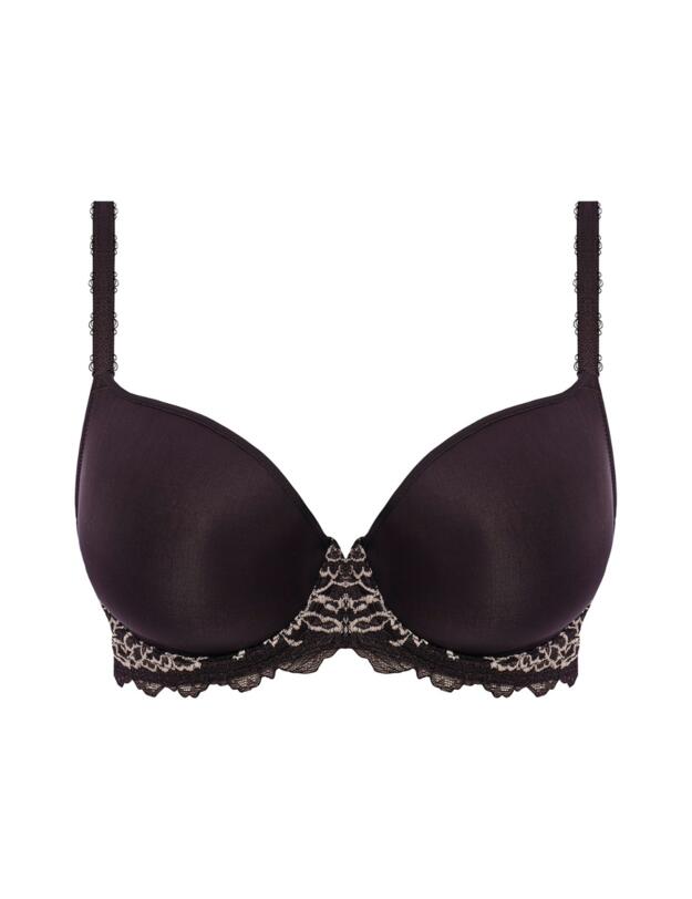 Wacoal Lace Perfection Contour Bra Black/Ivory