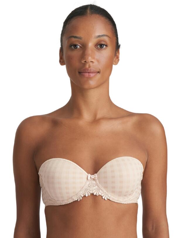 Marie Jo Avero Strapless Padded Bra Caffe Latte