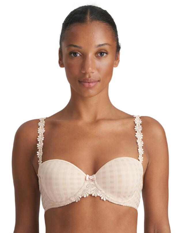 Marie Jo Avero Strapless Padded Bra Caffe Latte