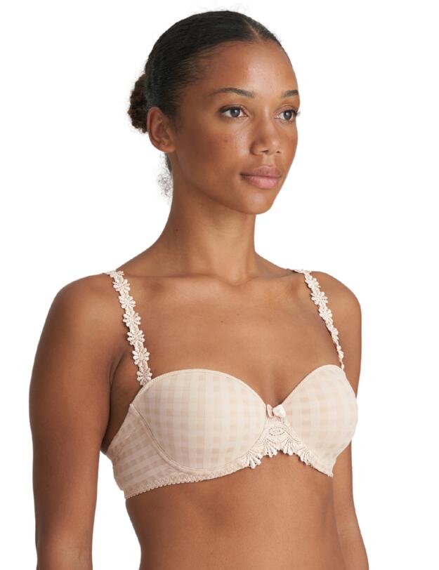 Marie Jo Avero Strapless Padded Bra Caffe Latte