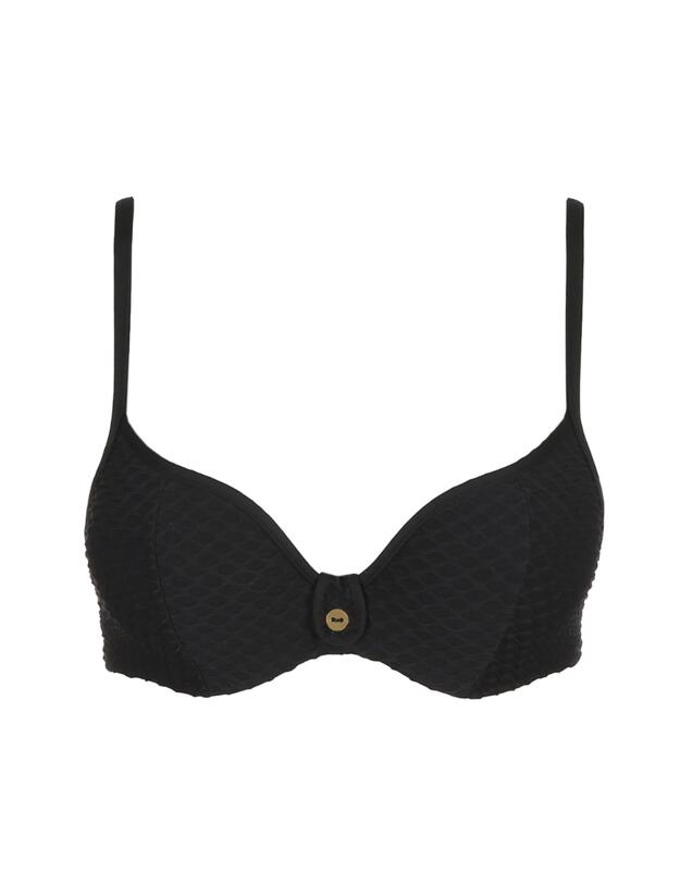 Marie Jo Brigitte Heartshaped Bikini Top Black 