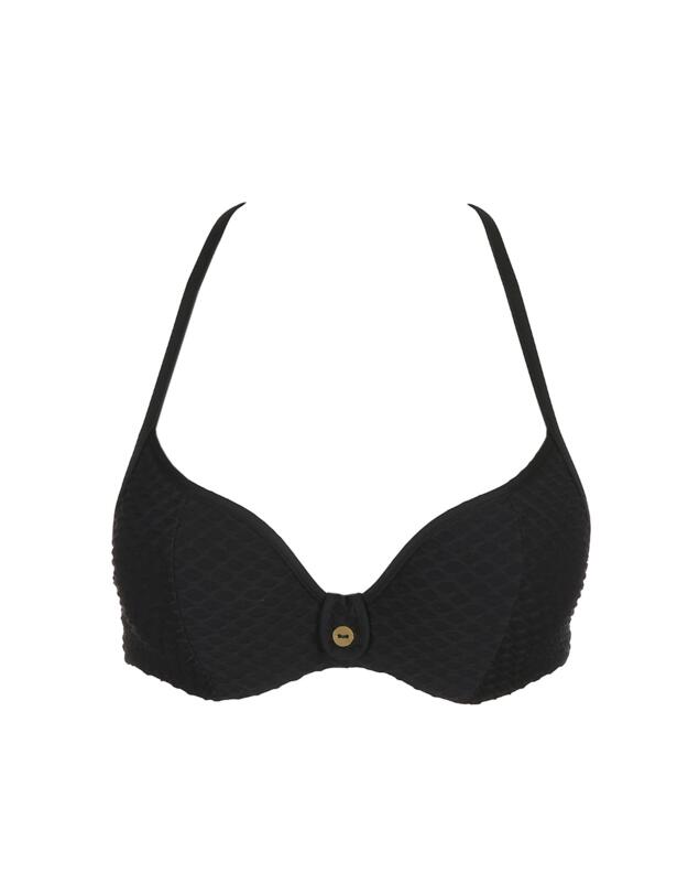 Marie Jo Brigitte Heartshaped Bikini Top Black 