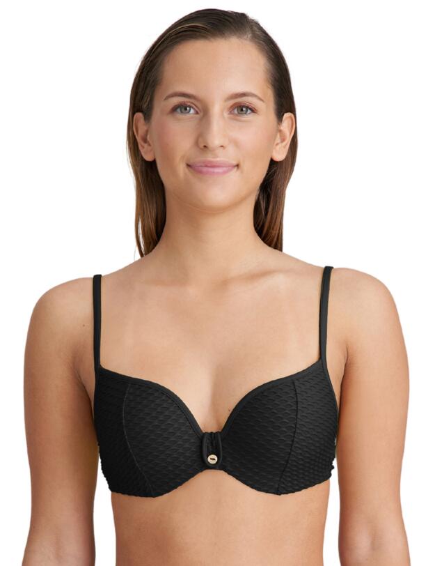 Marie Jo Brigitte Heartshaped Bikini Top Black 
