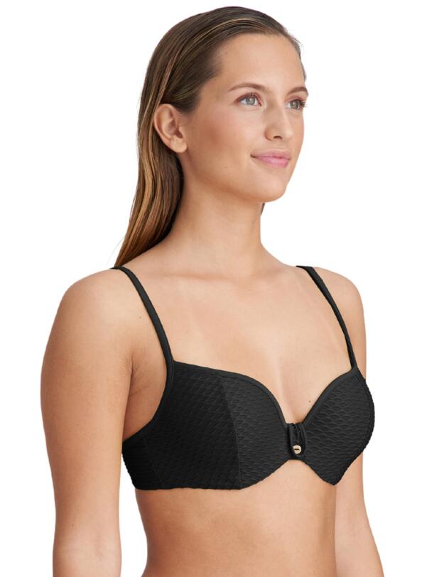 Marie Jo Brigitte Heartshaped Bikini Top Black 