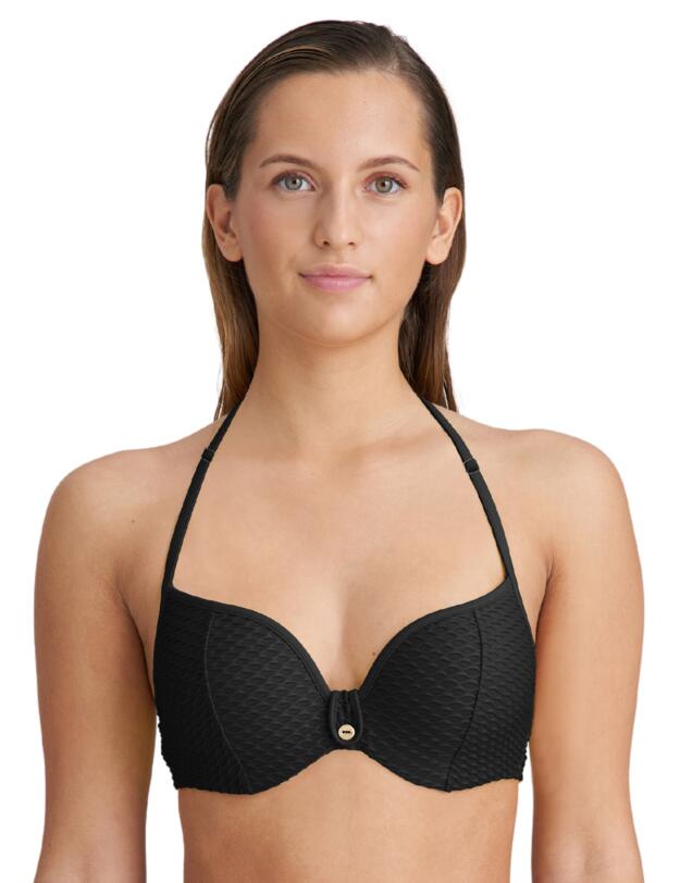 Marie Jo Brigitte Heartshaped Bikini Top Black 