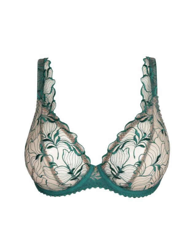 Prima Donna Springdale Plunge Bra Jasper Green