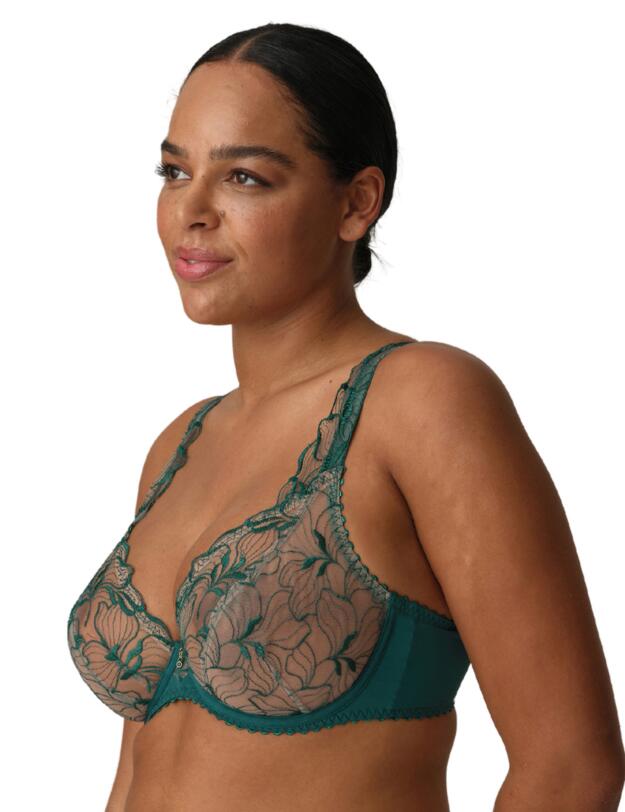 Prima Donna Springdale Plunge Bra Jasper Green