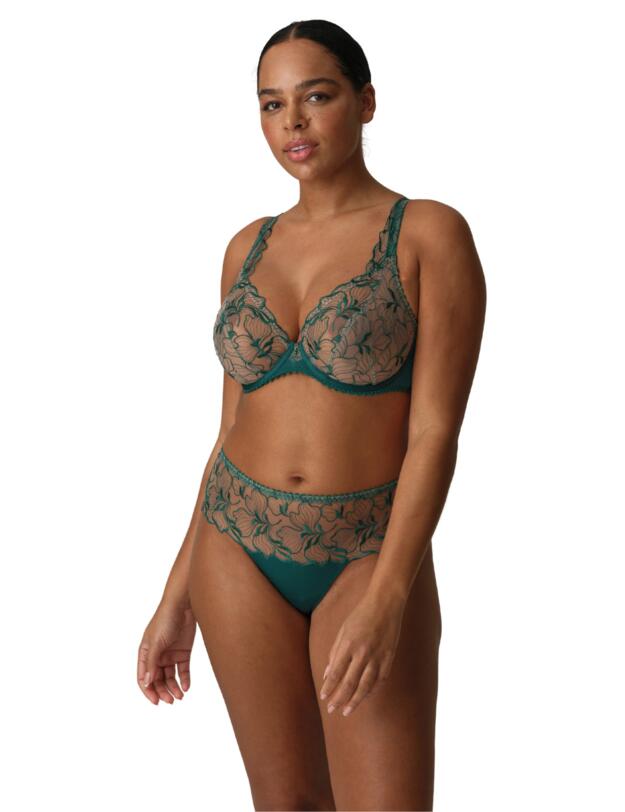 Prima Donna Springdale Plunge Bra Jasper Green