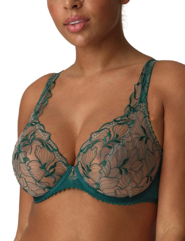 Prima Donna Springdale Plunge Bra Jasper Green