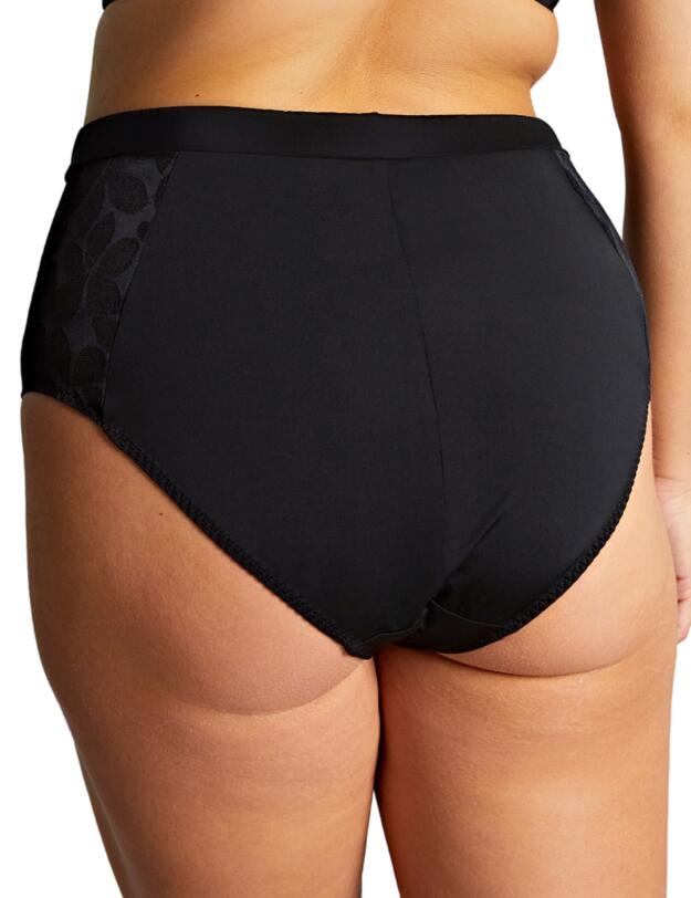 11094 Sculptresse by Panache Ashley High Waist Brief - 11094 Black