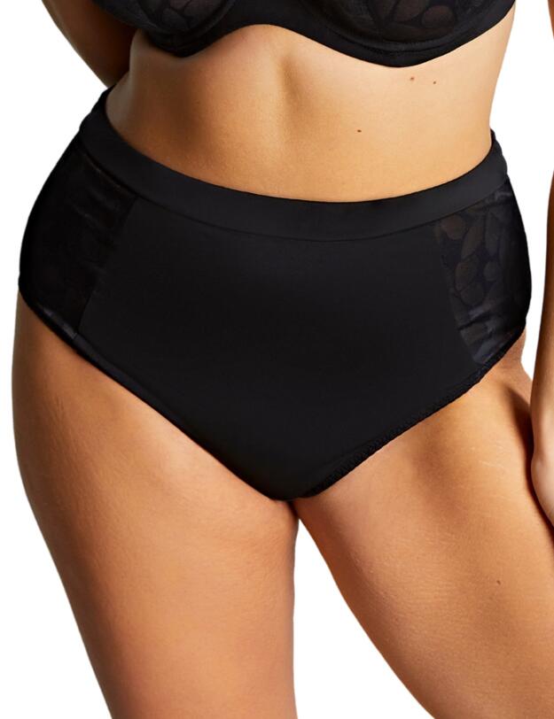 11094 Sculptresse by Panache Ashley High Waist Brief - 11094 Black