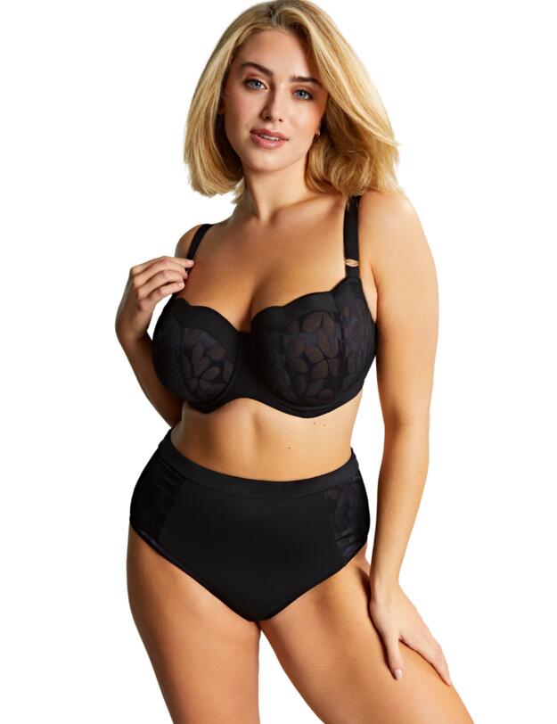 11094 Sculptresse by Panache Ashley High Waist Brief - 11094 Black