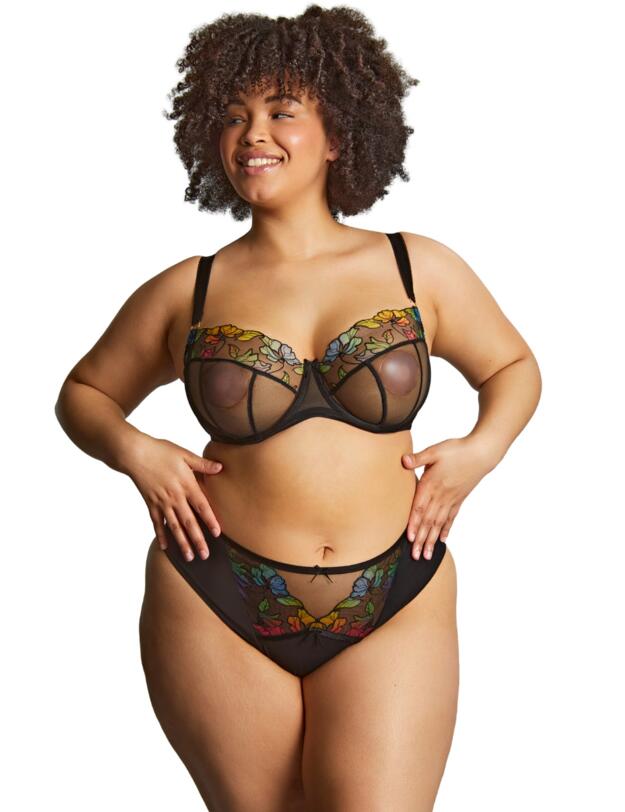 Sculptresse by Panache Eden Balcony Bra Black