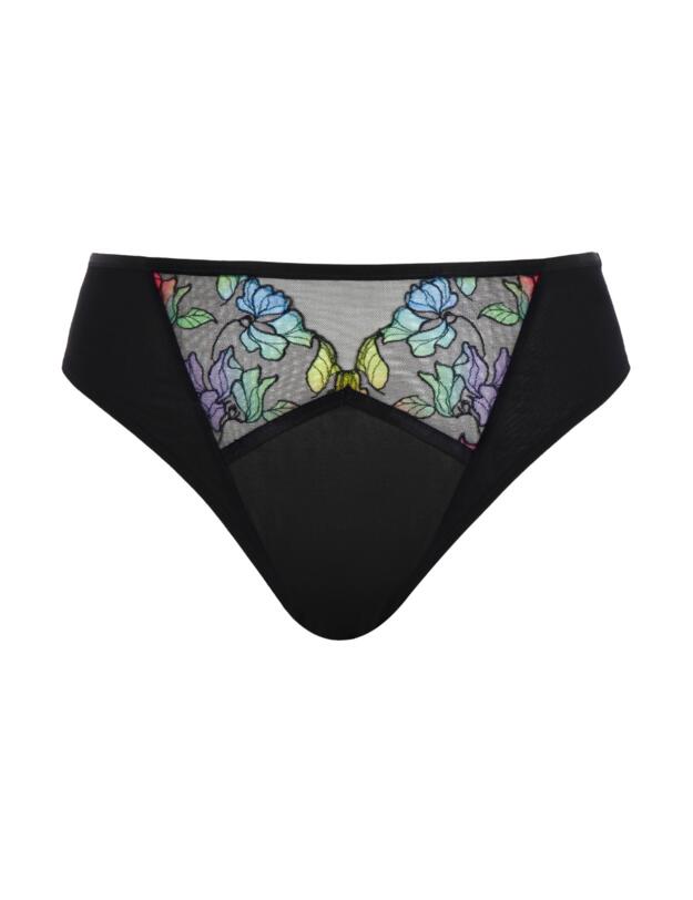 Sculptresse by Panache Eden High Leg Brief  Black