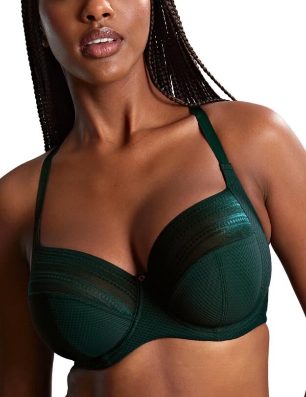 Panache Serene Full Cup Bra Dark Green