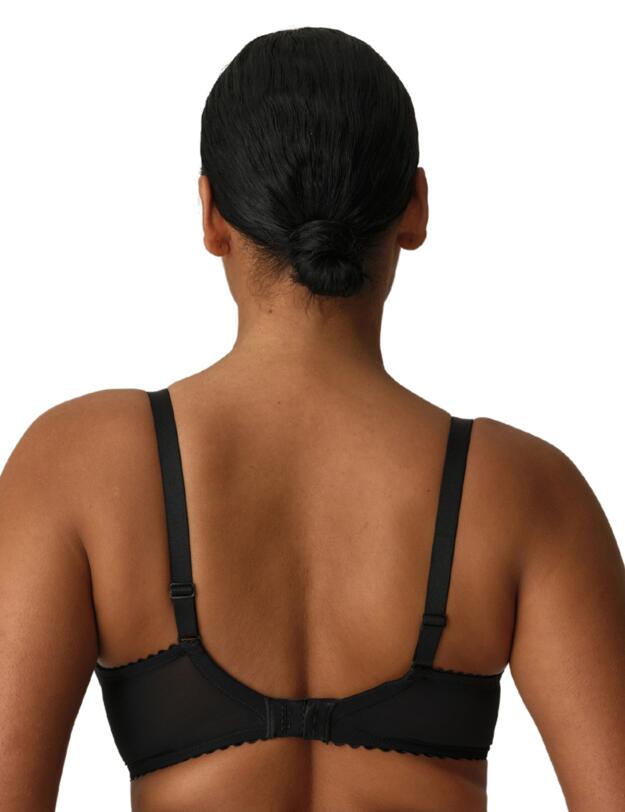Prima Donna Vallarta Balcony Tulip Seam Bra Black