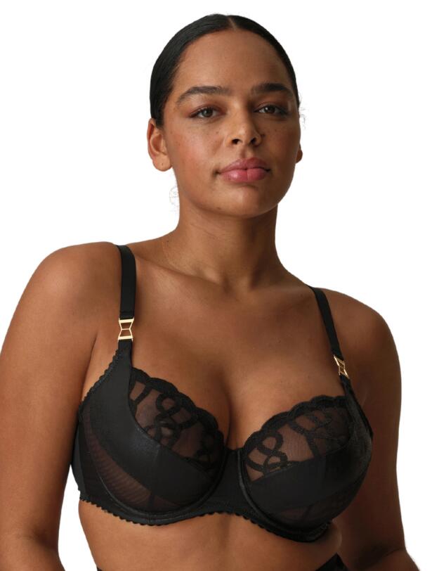 Prima Donna Vallarta Balcony Tulip Seam Bra Black