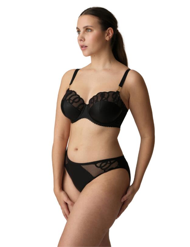 Prima Donna Vallarta Padded Balcony Bra Black