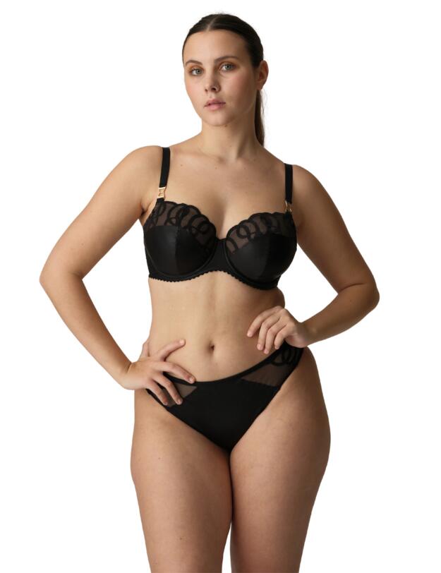Prima Donna Vallarta Padded Balcony Bra Black
