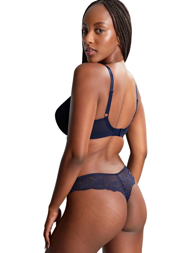 Panache Ana High Apex Plunge Bra Midnight Sequin