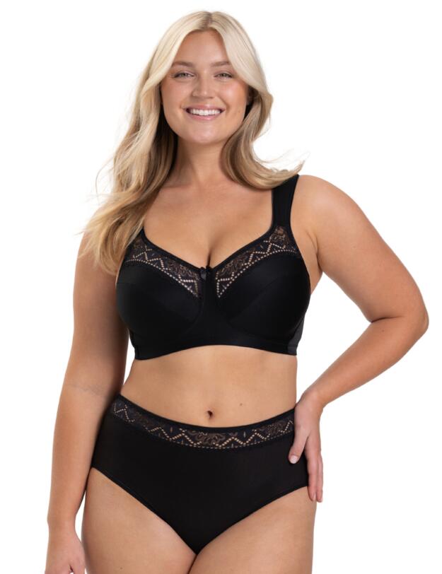 Miss Mary of Sweden Breeze Non Wired Bra Black
