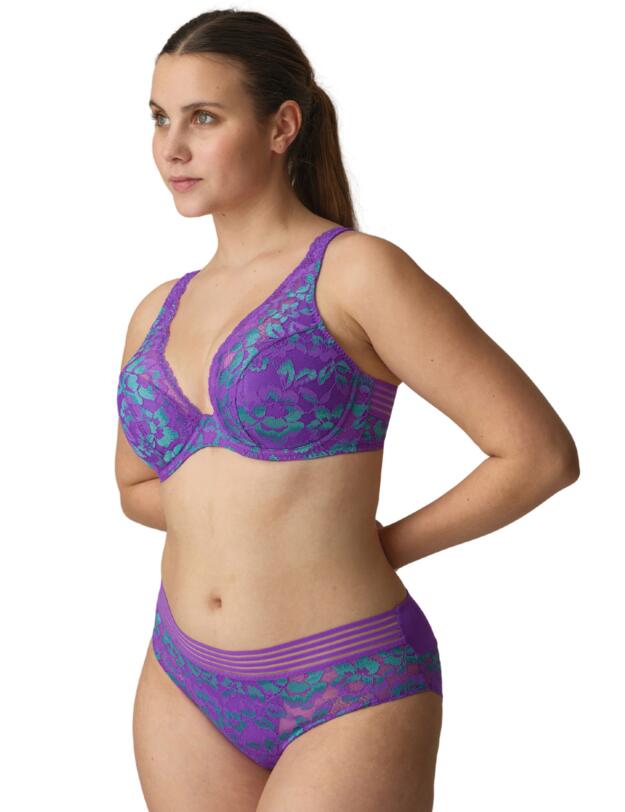 Prima Donna Twist Verao Half Padded Plunge Bra Italian Acai