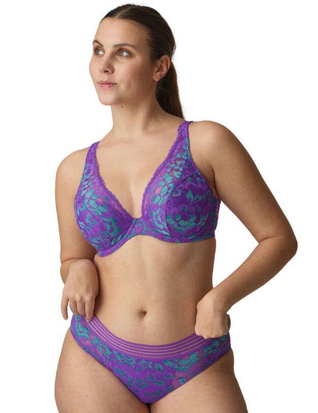 Prima Donna Twist Verao Half Padded Plunge Bra Italian Acai