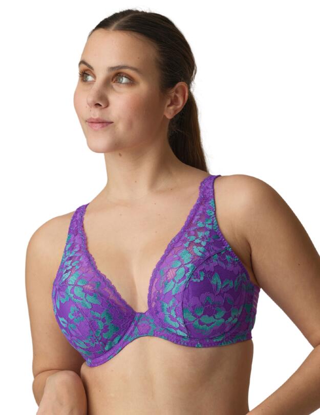 Prima Donna Twist Verao Half Padded Plunge Bra Italian Acai