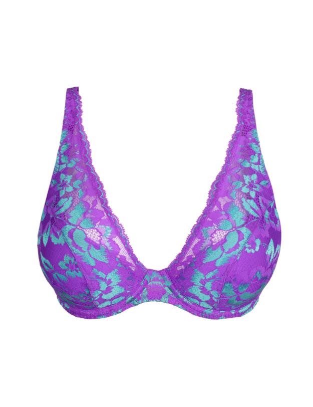Prima Donna Twist Verao Half Padded Plunge Bra Italian Acai