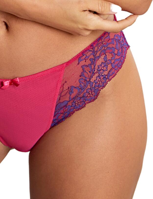 Panache Ana Brazilian Brief Orchid/Indigo