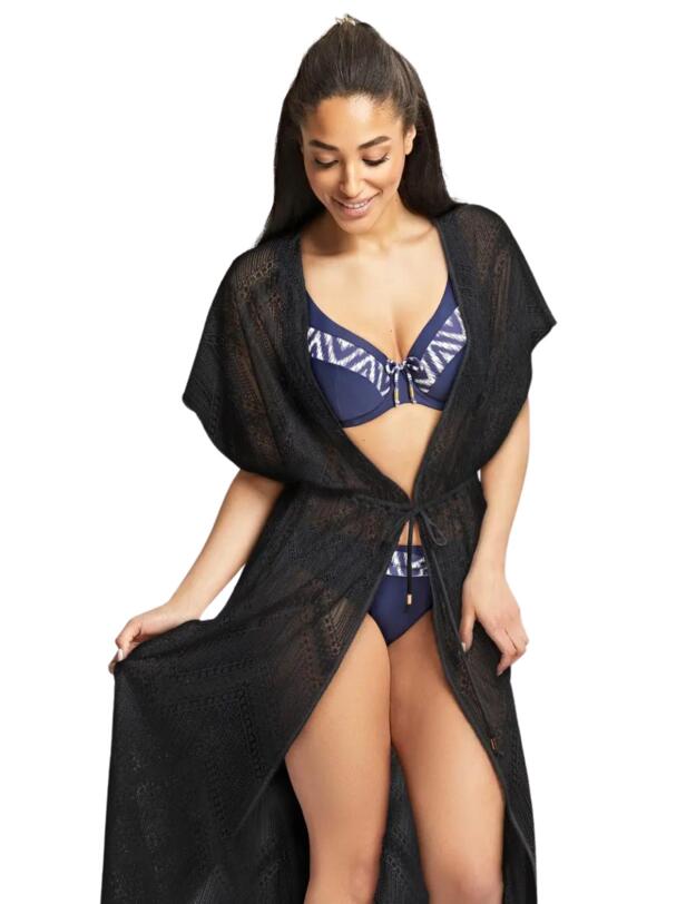 Panache Beach Dress Noir
