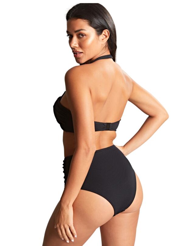 Panache Spirit High Waist Brazilian Bikini Brief Black
