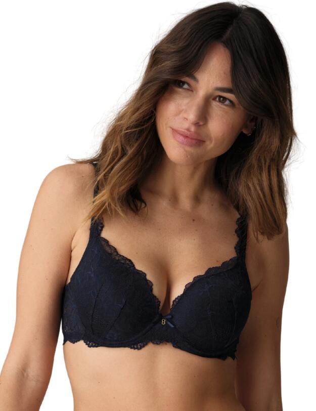 Marie Jo Manyla Padded Heartshaped Bra Velvet Blue