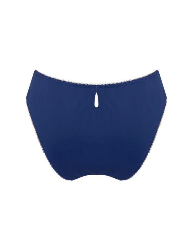 Pour Moi Swoon High Waisted Brief Navy