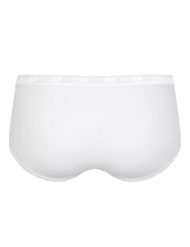 Sloggi Basic Midi Brief 2 Pack White 