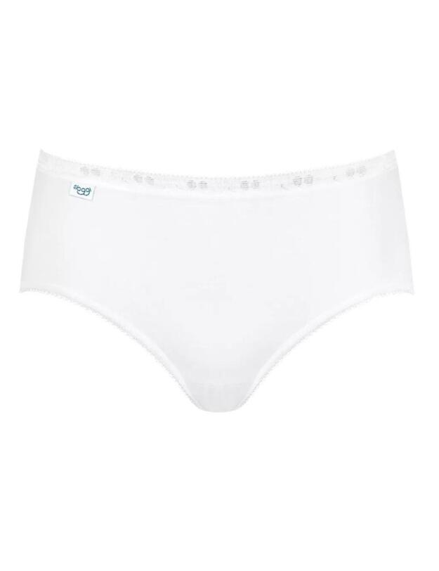 Sloggi Basic Midi Brief 2 Pack White 