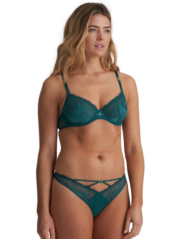 Marie Jo Junoo Thong Jasper Green