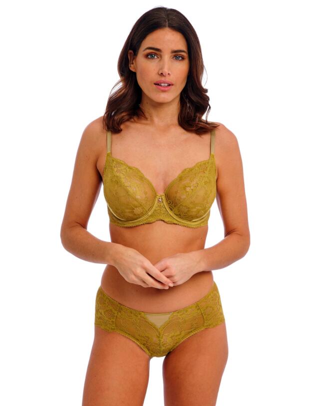 Wacoal Natsuki Lace Brief Antique Gold