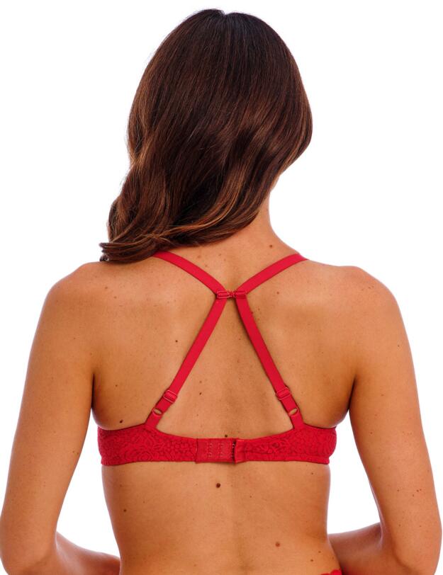 Wacoal Halo Lace Moulded Bra Equestrian Red 