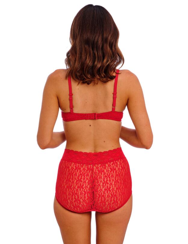 Wacoal Halo Lace Moulded Bra Equestrian Red 
