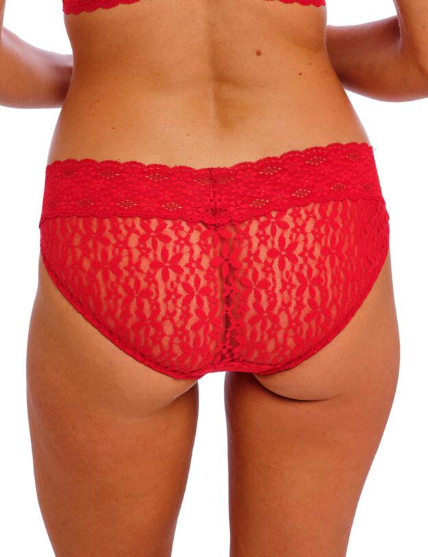 Wacoal Halo Lace Brief Equestrian Red